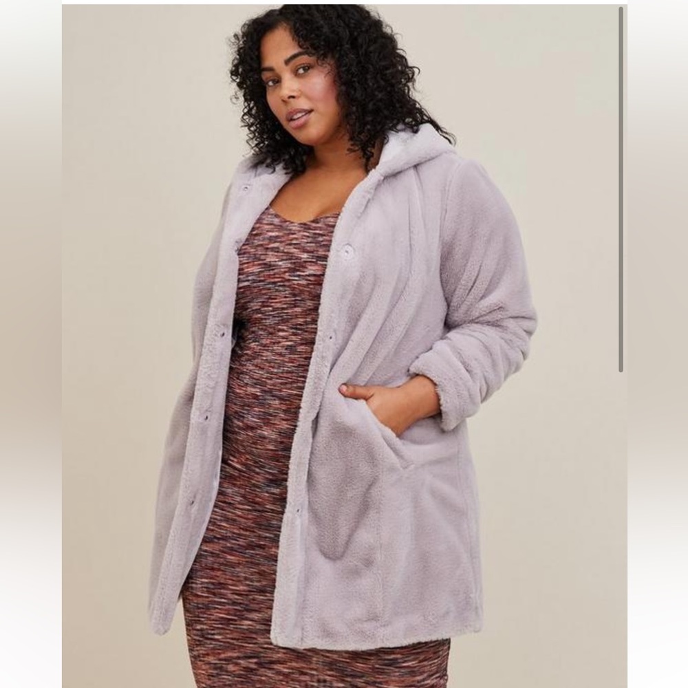 Torrid - Faux fur jacket